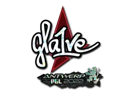 Sticker | gla1ve (Glitter) | Antwerp 2022 - $ 0.05
