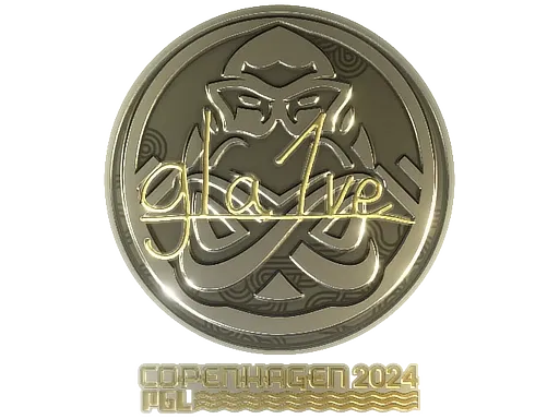 Sticker | gla1ve (Gold) | Copenhagen 2024 - $ 2.38