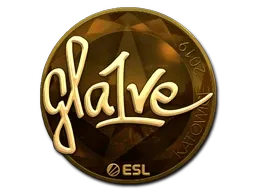 Sticker | gla1ve (Gold) | Katowice 2019 - $ 49.95
