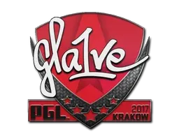 Sticker | gla1ve | Krakow 2017 - $ 4.00