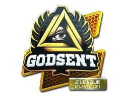 Sticker | GODSENT (Foil) | Atlanta 2017 - $ 55.21