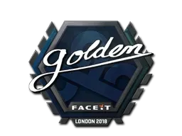 Sticker | Golden | London 2018 - $ 0.62