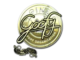 Sticker | Goofy (Gold) | Paris 2023 - $ 2.18
