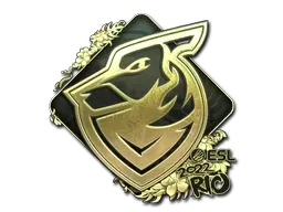 Sticker | Grayhound Gaming (Gold) | Rio 2022 - $ 2.20