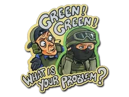 Sticker | Green's Problem - $ 0.14