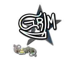 Sticker | Grim (Glitter) | Paris 2023 - $ 0.04