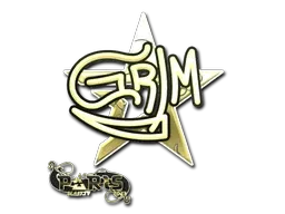 Sticker | Grim (Gold) | Paris 2023 - $ 1.41