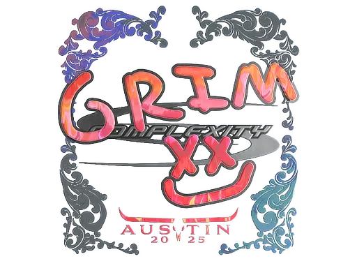 Sticker | Grim (Holo) | Austin 2025 - $ 0.87