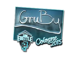 Sticker | GruBy (Foil) | Cologne 2015 - $ 8.12