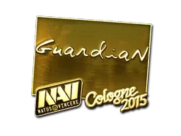Sticker | GuardiaN (Gold) | Cologne 2015 - $ 21.02
