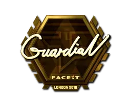 Sticker | GuardiaN (Gold) | London 2018 - $ 207.09