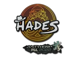 Sticker | hades | Antwerp 2022 - $ 0.04