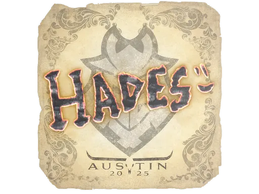 Sticker | hades | Austin 2025 - $ 0.03