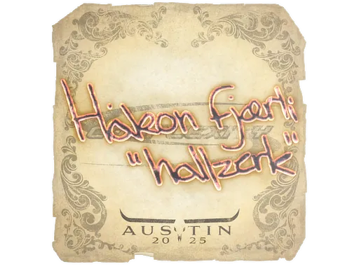 Sticker | hallzerk | Austin 2025 - $ 0.03