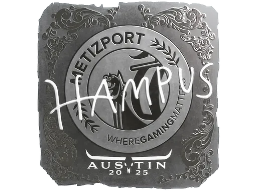 Sticker | hampus (Foil) | Austin 2025 - $ 0.06