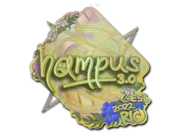 Sticker | hampus (Holo) | Rio 2022 - $ 0.63