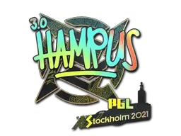 Sticker | hampus (Holo) | Stockholm 2021 - $ 0.46