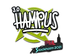Sticker | hampus | Stockholm 2021 - $ 0.03