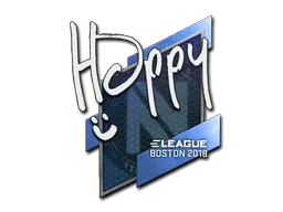 Sticker | Happy | Boston 2018 - $ 6.47