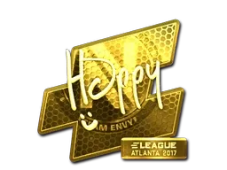 Sticker | Happy (Gold) | Atlanta 2017 - $ 106.27