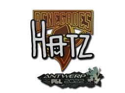 Sticker | hatz | Antwerp 2022 - $ 0.04