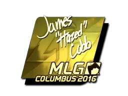 Sticker | hazed (Gold) | MLG Columbus 2016 - $ 38.98