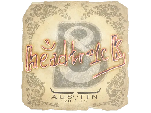 Sticker | headtr1ck | Austin 2025 - $ 0.03