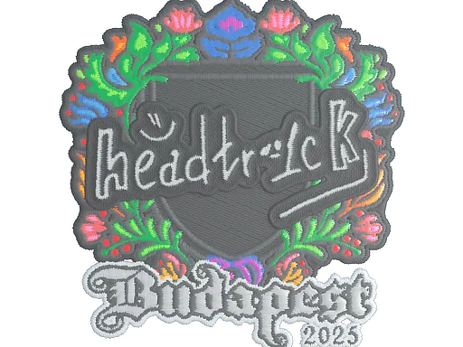 Sticker | headtr1ck (Embroidered) | Budapest 2025 - $ 0.03