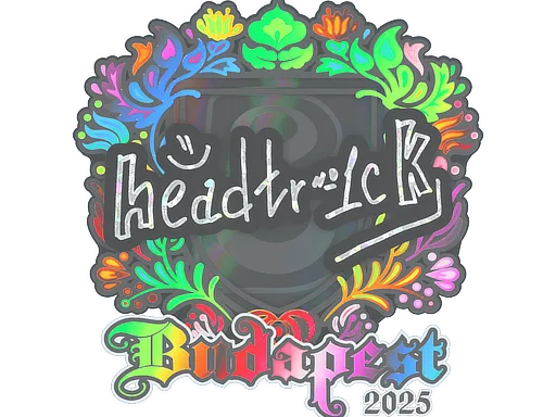 Sticker | headtr1ck (Holo) | Budapest 2025 - $ 0.37