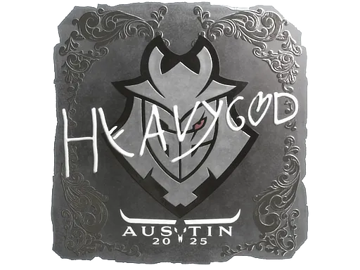 Sticker | Heavygod (Foil) | Austin 2025 - $ 0.04