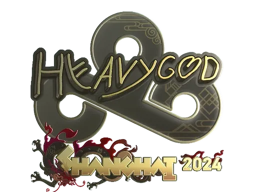 Sticker | Heavygod (Gold) | Shanghai 2024 ``