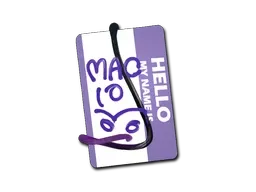 Sticker | Hello MAC-10 - $ 0.32