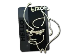 Sticker | Hello PP-Bizon (Gold) - $ 1.90