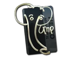 Sticker | Hello UMP-45 (Gold) - $ 3.60
