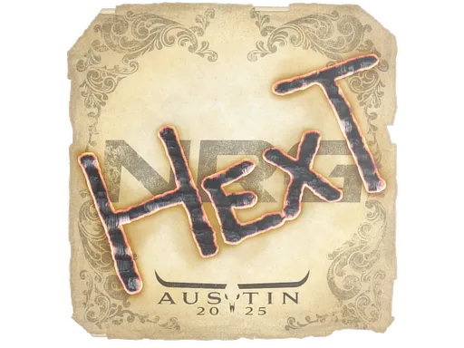 Sticker | HexT | Austin 2025 - $ 0.04