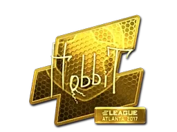 Sticker | Hobbit (Gold) | Atlanta 2017 - $ 101.50