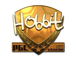 Sticker | Hobbit (Gold) | Krakow 2017 - $ 693.31