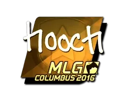 Sticker | hooch (Gold) | MLG Columbus 2016 - $ 39.50
