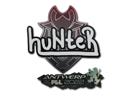 Sticker | huNter | Antwerp 2022 - $ 0.04