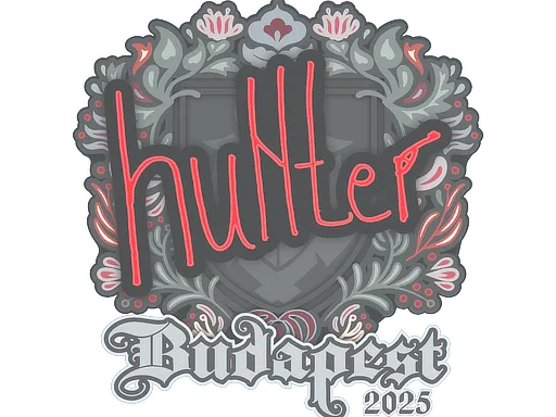 Sticker | huNter- | Budapest 2025 - $ 0.03