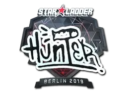 Sticker | huNter- (Foil) | Berlin 2019 - $ 1.35