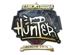 Sticker | huNter- (Gold) | Berlin 2019 - $ 38.03