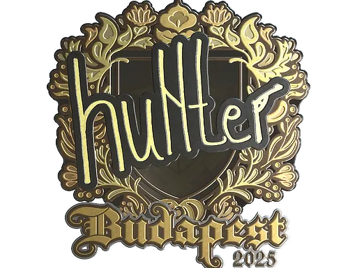 Sticker | huNter- (Gold) | Budapest 2025 - $ 1.88