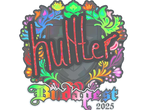 Sticker | huNter- (Holo) | Budapest 2025 - $ 0.29