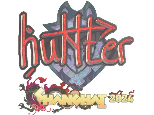 Sticker | huNter- (Holo) | Shanghai 2024 - $ 0.38