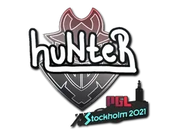 Sticker | huNter- | Stockholm 2021 - $ 0.04