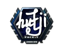 Sticker | hutji (Foil) | London 2018 - $ 6.97