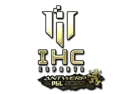Sticker | IHC Esports (Gold) | Antwerp 2022 - $ 2.21