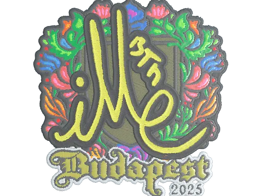 Sticker | iM (Embroidered) | Budapest 2025 - $ 0.04