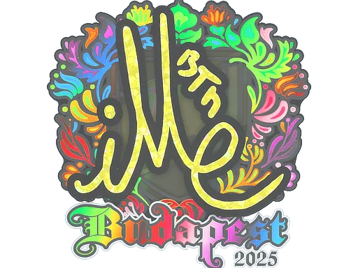 Sticker | iM (Holo) | Budapest 2025 - $ 0.85